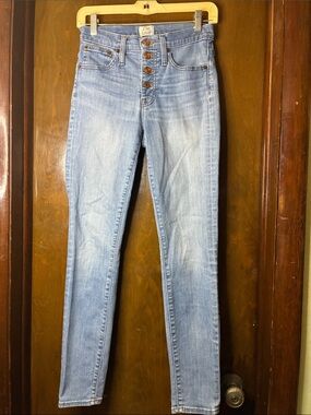High-Rise Light Blue Women’s Skinny Jeans - j Crew